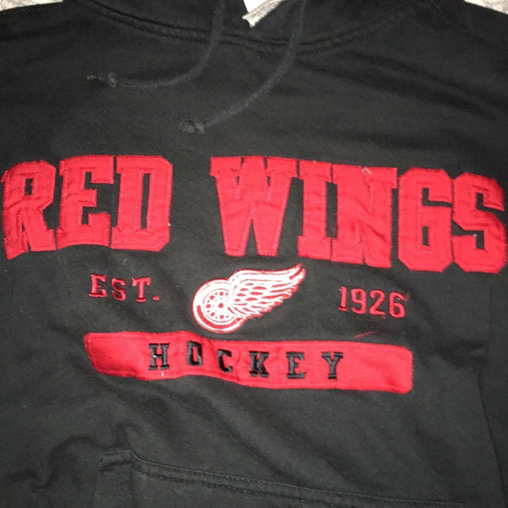 Detroit Red Wings Hockey NHL Hoodie Large